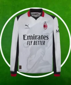 Camiseta AC Milan Portero Cuarta Equipación Hombre 2025/2026 Manga Larga