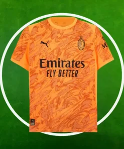 Camiseta AC Milan Portero Segunda Equipación Hombre 2025/2026