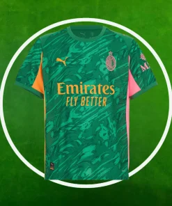 Camiseta AC Milan Portero Tercera Equipación Hombre 2025/2026