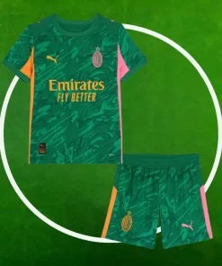 Camiseta AC Milan Portero Tercera Equipación Niños 2025/2026