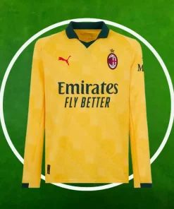 Camiseta AC Milan Tercera Equipación Hombre 2025/2026 Manga Larga