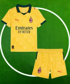 Camiseta AC Milan Tercera Equipación Niños 2025/2026