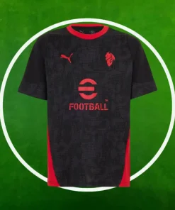 Camiseta de entrenamiento AC Milan Hombre 2025/2026 Negro