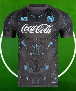 Camiseta de entrenamiento SSC Napoli Hombre 2025/2026 Negro
