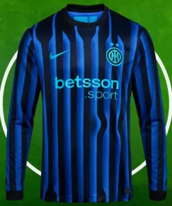 Camiseta Inter Milan Primera Equipación Hombre 2025/2026 Manga Larga