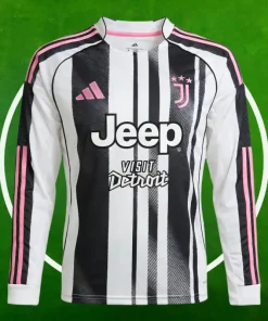 Camiseta Juventus Primera Equipación Hombre 2025/2026 Manga Larga