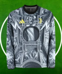 Camiseta Pre-Partido Juventus ADP Hombre 2025/2026 Manga Larga