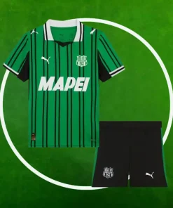 Camiseta Sassuolo Primera Equipación Niños 2025/2026