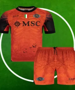 Camiseta SSC Napoli Halloween Equipación Niños 2025/2026 Naranja