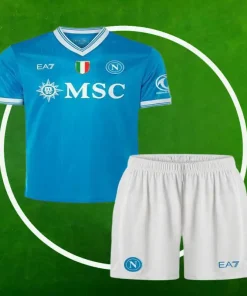 Camiseta SSC Napoli Primera Equipación Niños 2025/2026