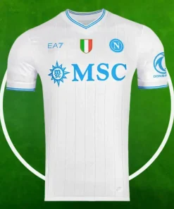 Camiseta SSC Napoli Segunda Equipación Hombre 2025/2026 Euro