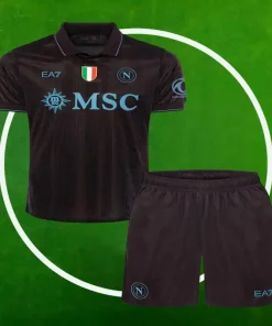 Camiseta SSC Napoli Tercera Equipación Niños 2025/2026